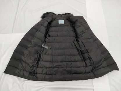 PRADA Down Coat Fox Button 29X527 Coat
