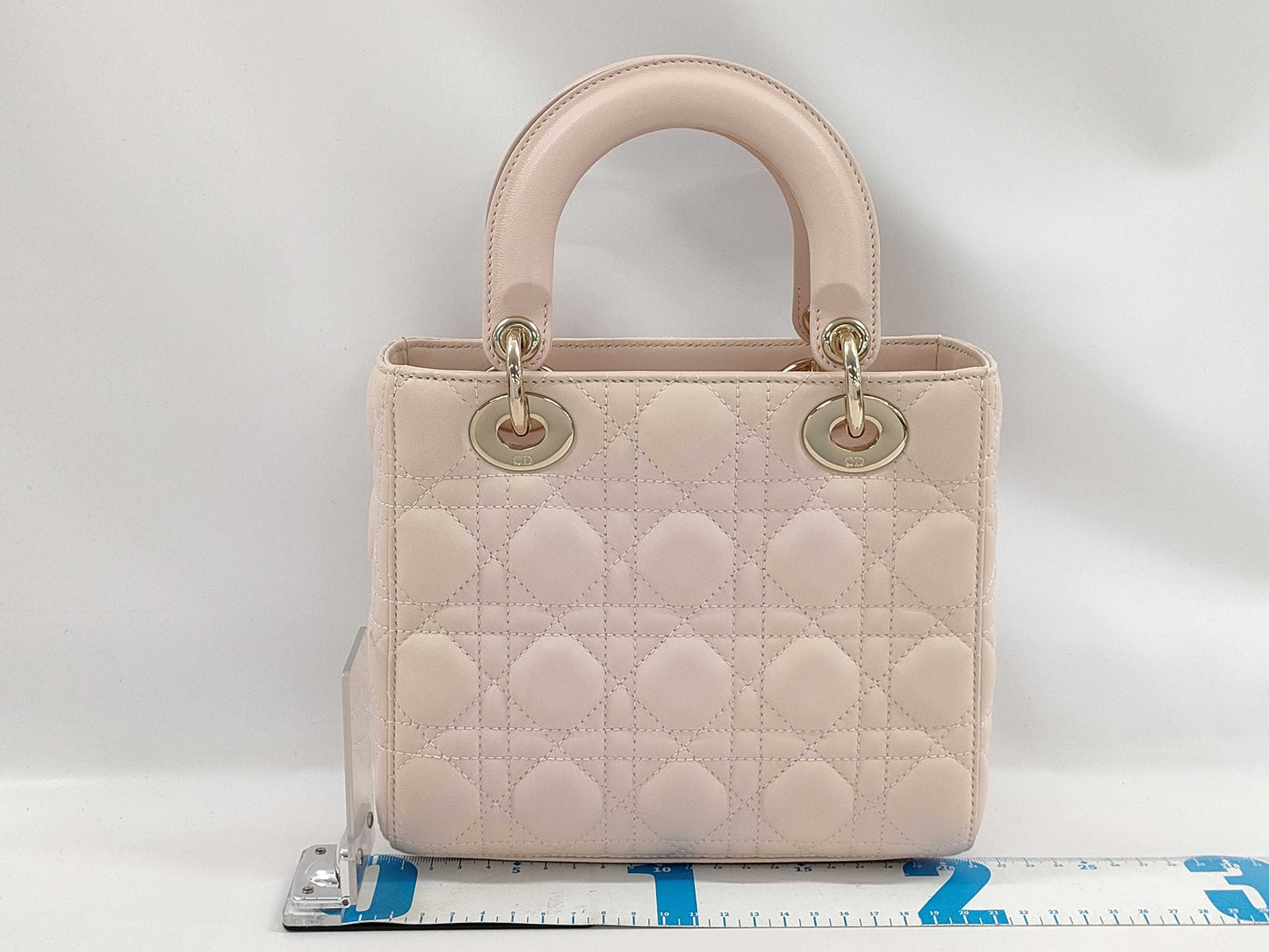 Dior Lady Dior Beige Handbag with ST
