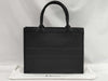 Dior Leather So Black Oblique x Logo Tote Bag
