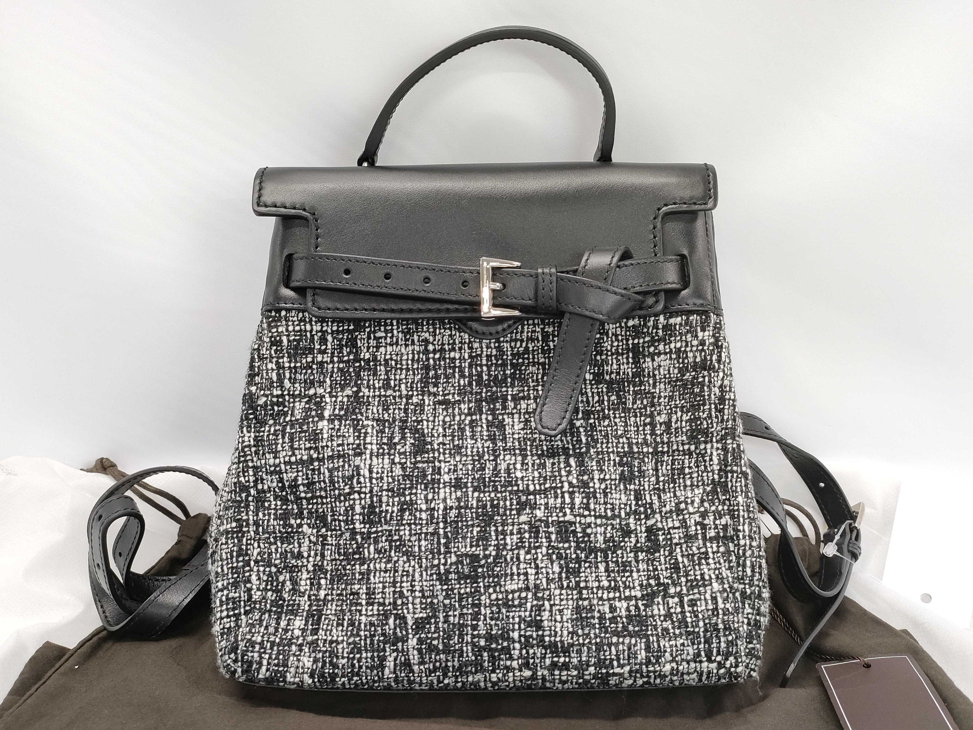 FOXEY Tweed Backpack