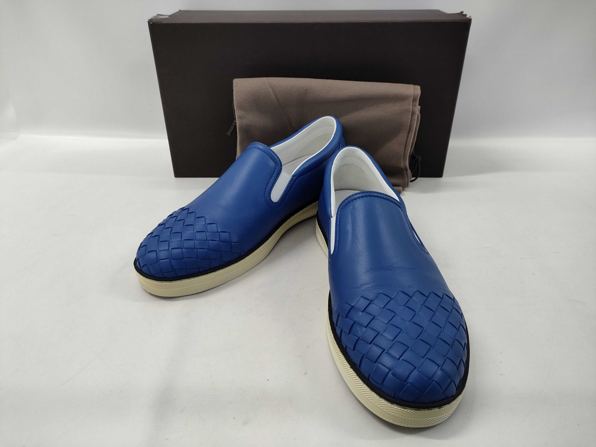 BOTTEGA VENETA Intrecciato Slip-On Sneakers