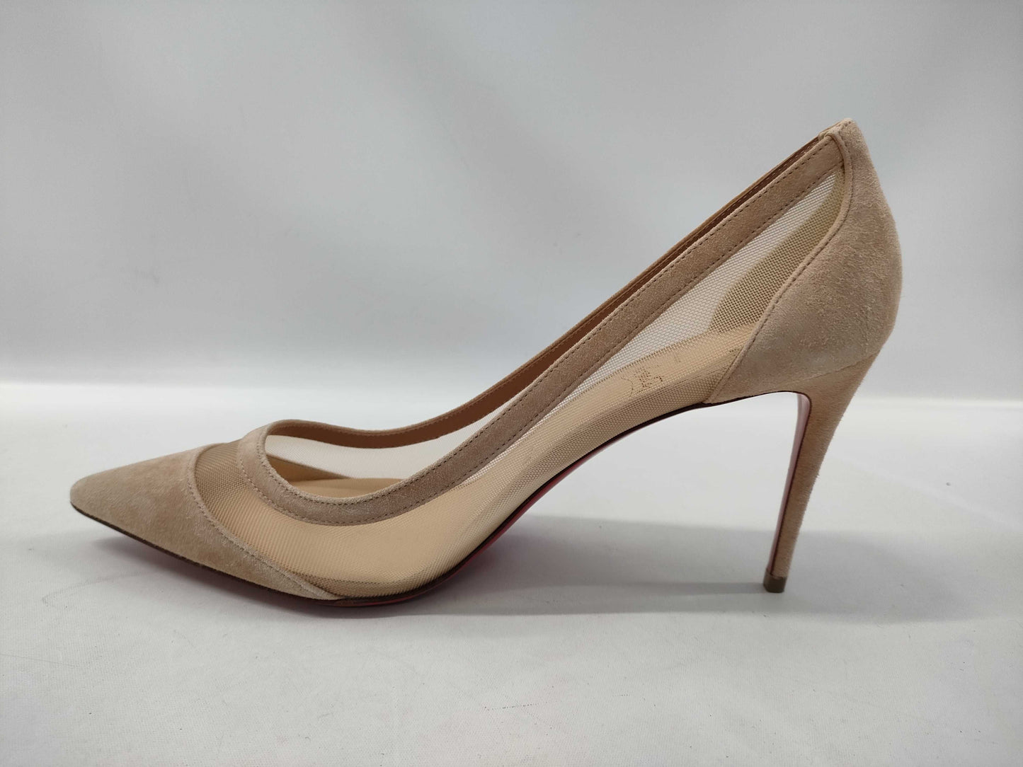 Christian Louboutin mesh pumps