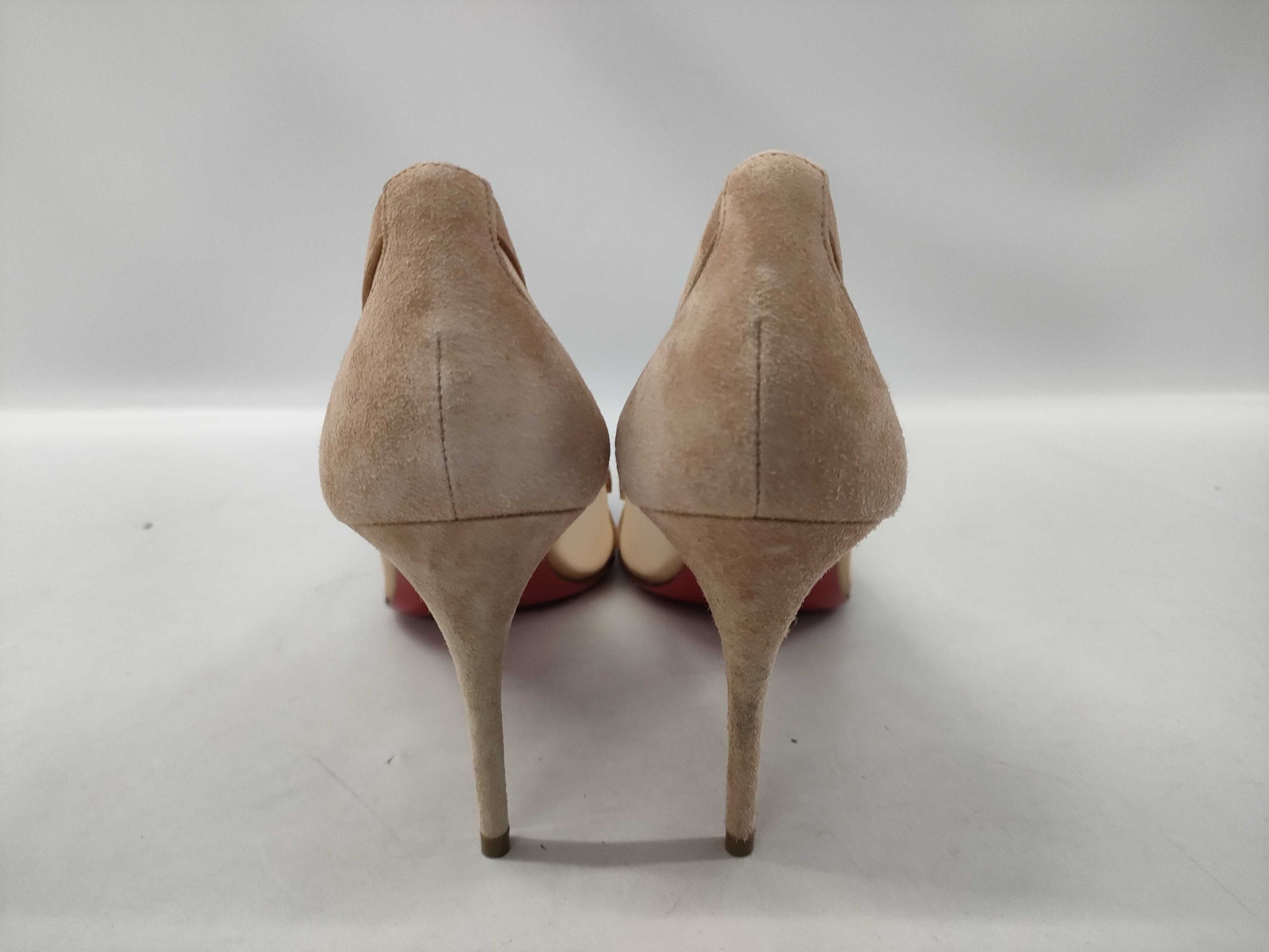 Christian Louboutin mesh pumps