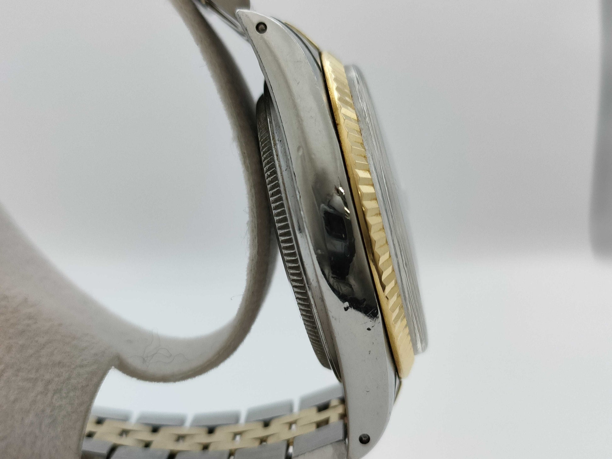 ROLEX 16013G Champagne Dial Men's Watch