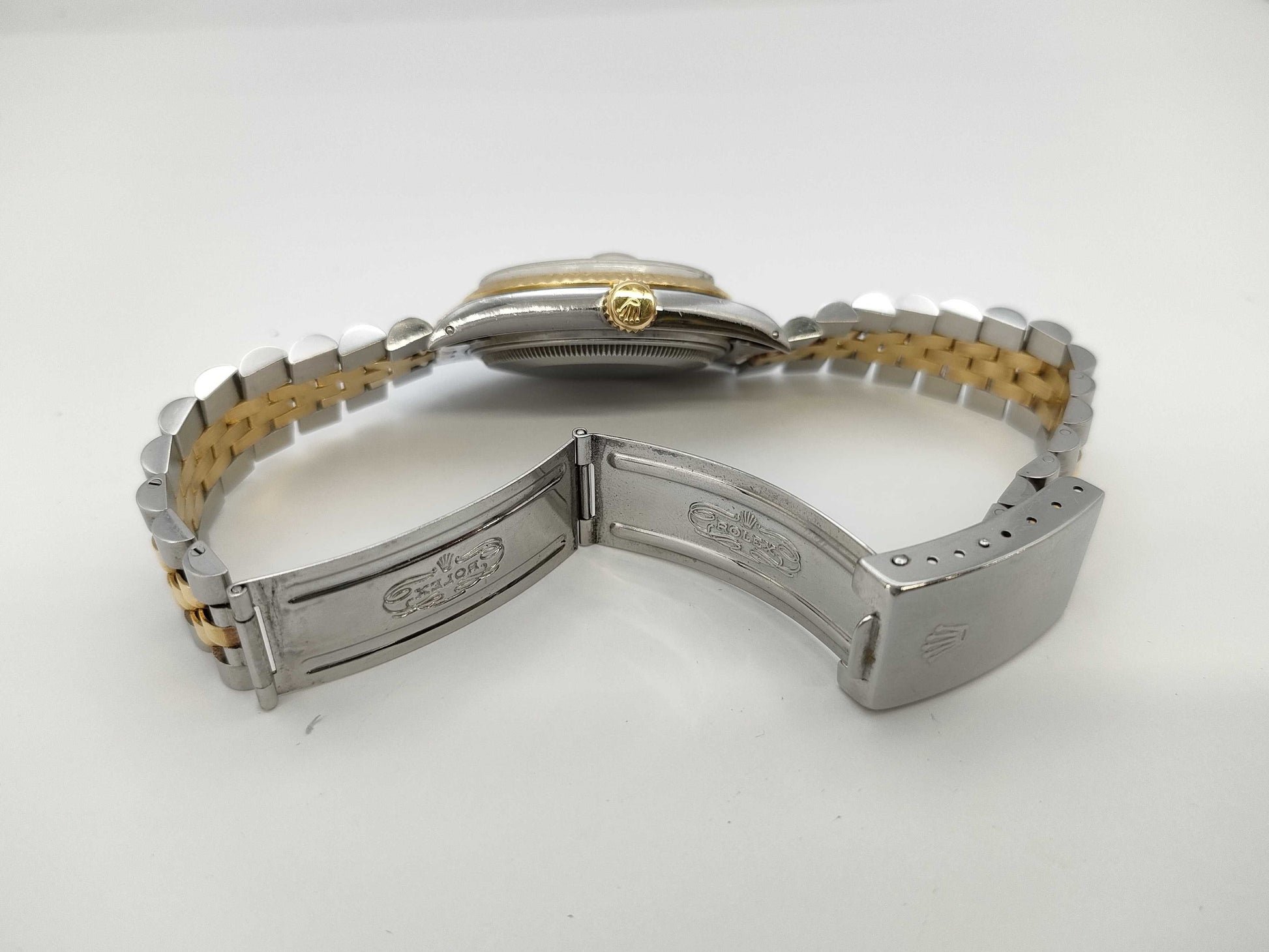 ROLEX 16013G Champagne Dial Men's Watch