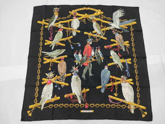 HERMES Carre Les Oiseaux Du Roy Scarf