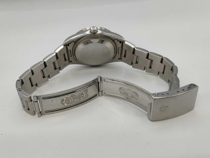 ROLEX 15210 S344056 Black Dial Boys' Watch