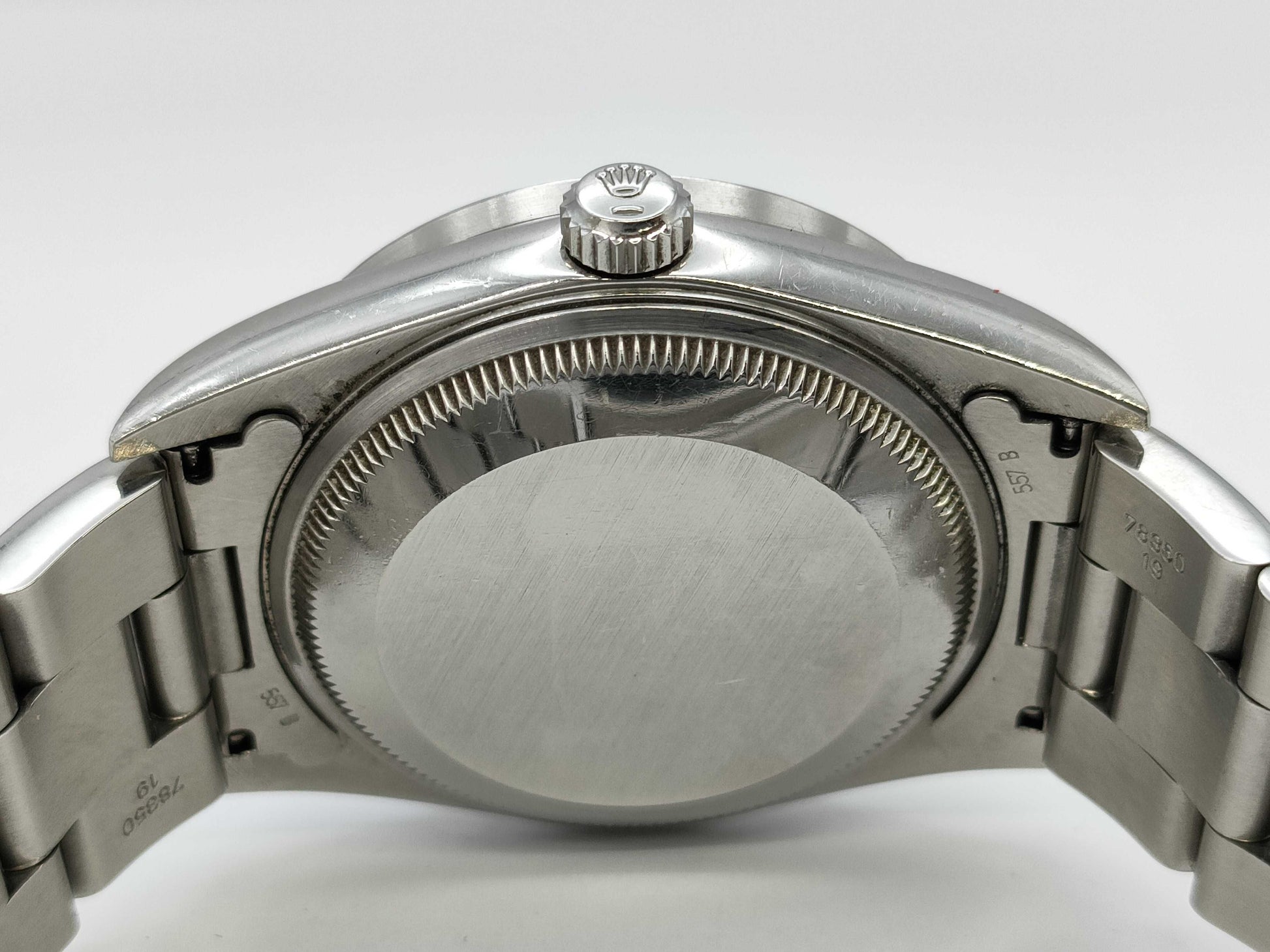 ROLEX 15210 S344056 Black Dial Boys' Watch