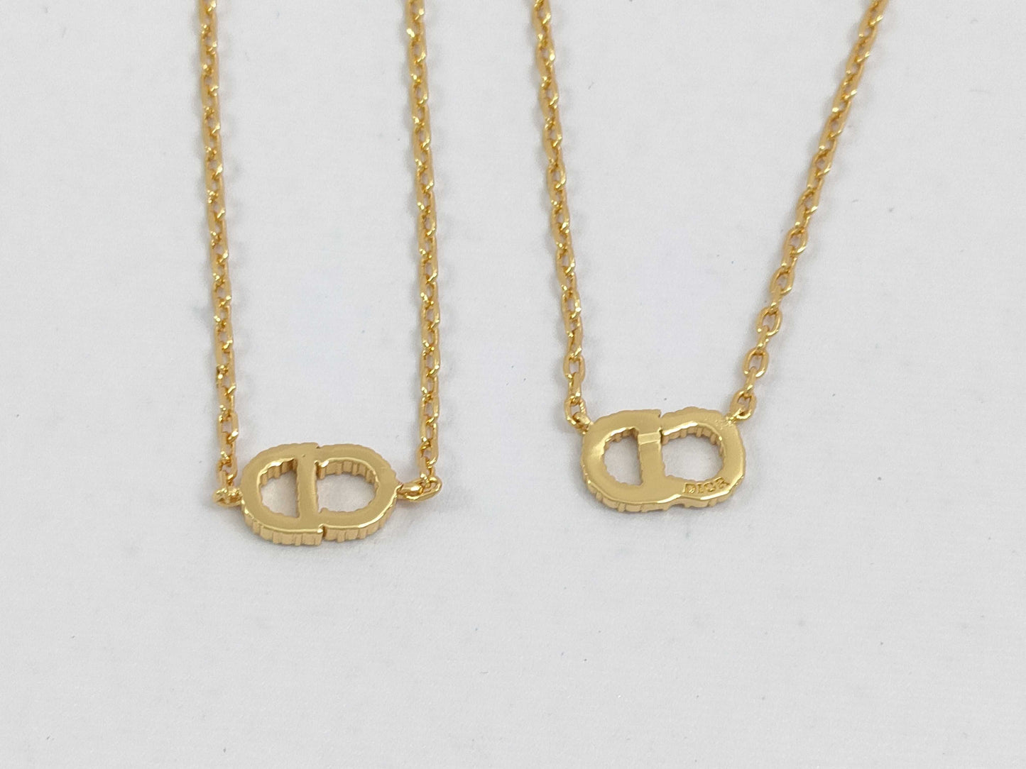 Dior Gold Logo Necklace/Bracelet Necklace