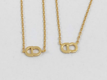 Dior Gold Logo Necklace/Bracelet Necklace