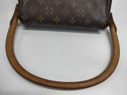 LOUIS VUITTON Monogram M51147 Mini Looping Handbag