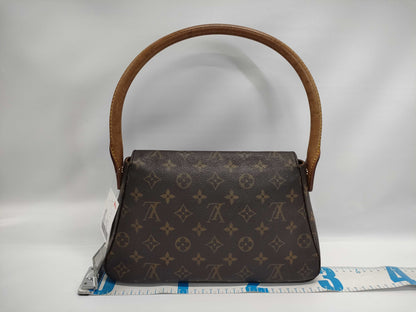 LOUIS VUITTON Monogram M51147 Mini Looping Handbag