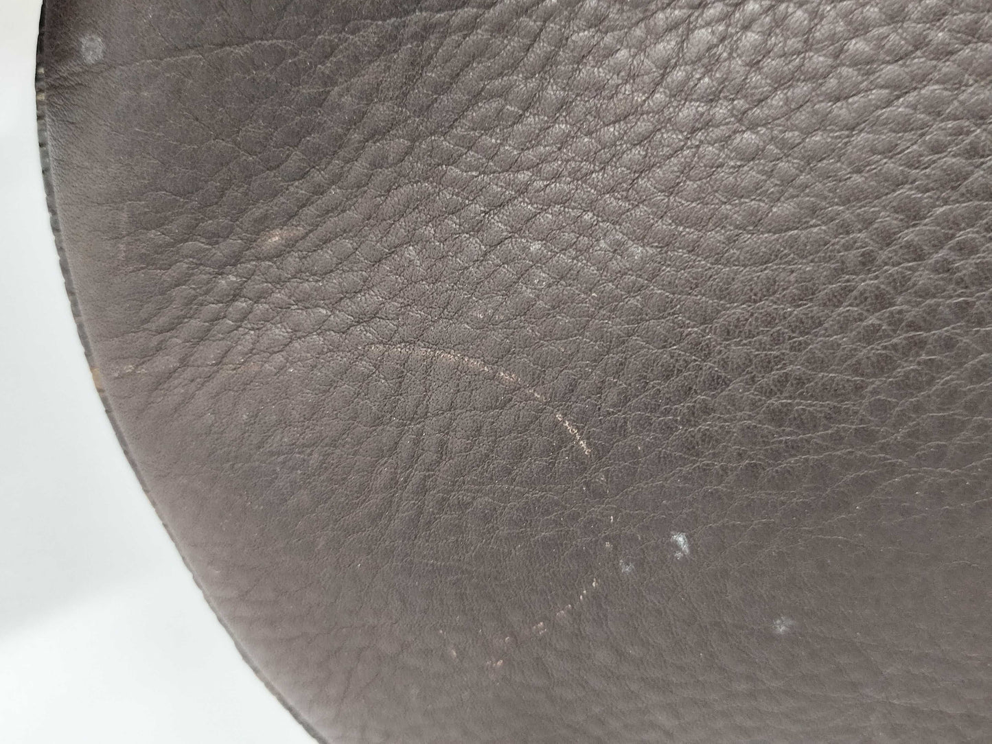 FENDI Vintage Oyster Botanical Embroidered Shoulder Bag