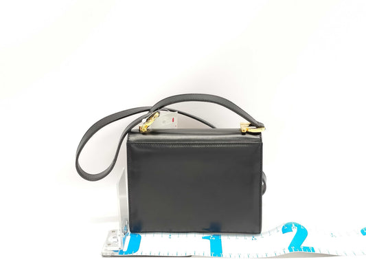 Salvatore Ferragamo Gancini Leather Shoulder Bag