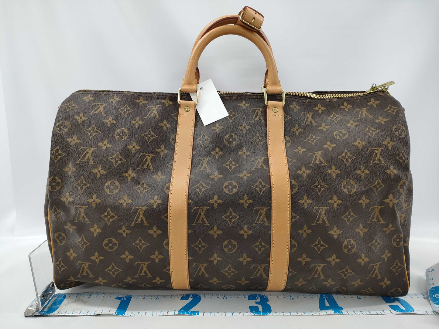 LOUIS VUITTON Monogram M41416 Keepall Bandouliere 50 Boston Bag