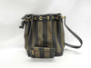 FENDI Pecan Pattern Drawstring Shoulder Bag