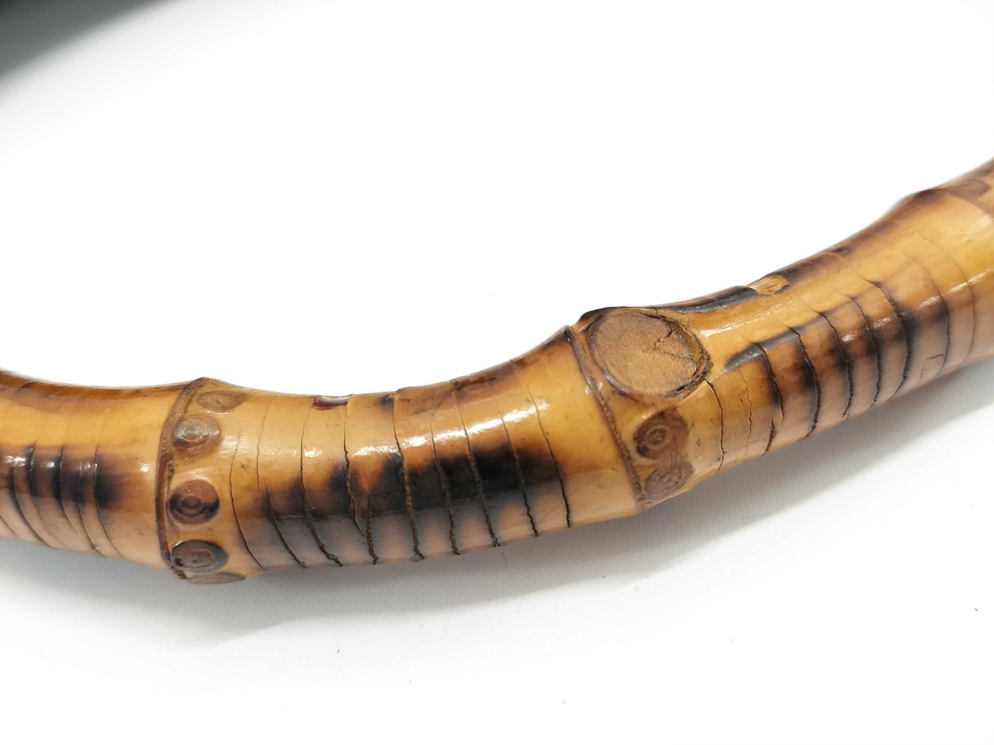 GUCCI Bamboo Suede Tote Bag