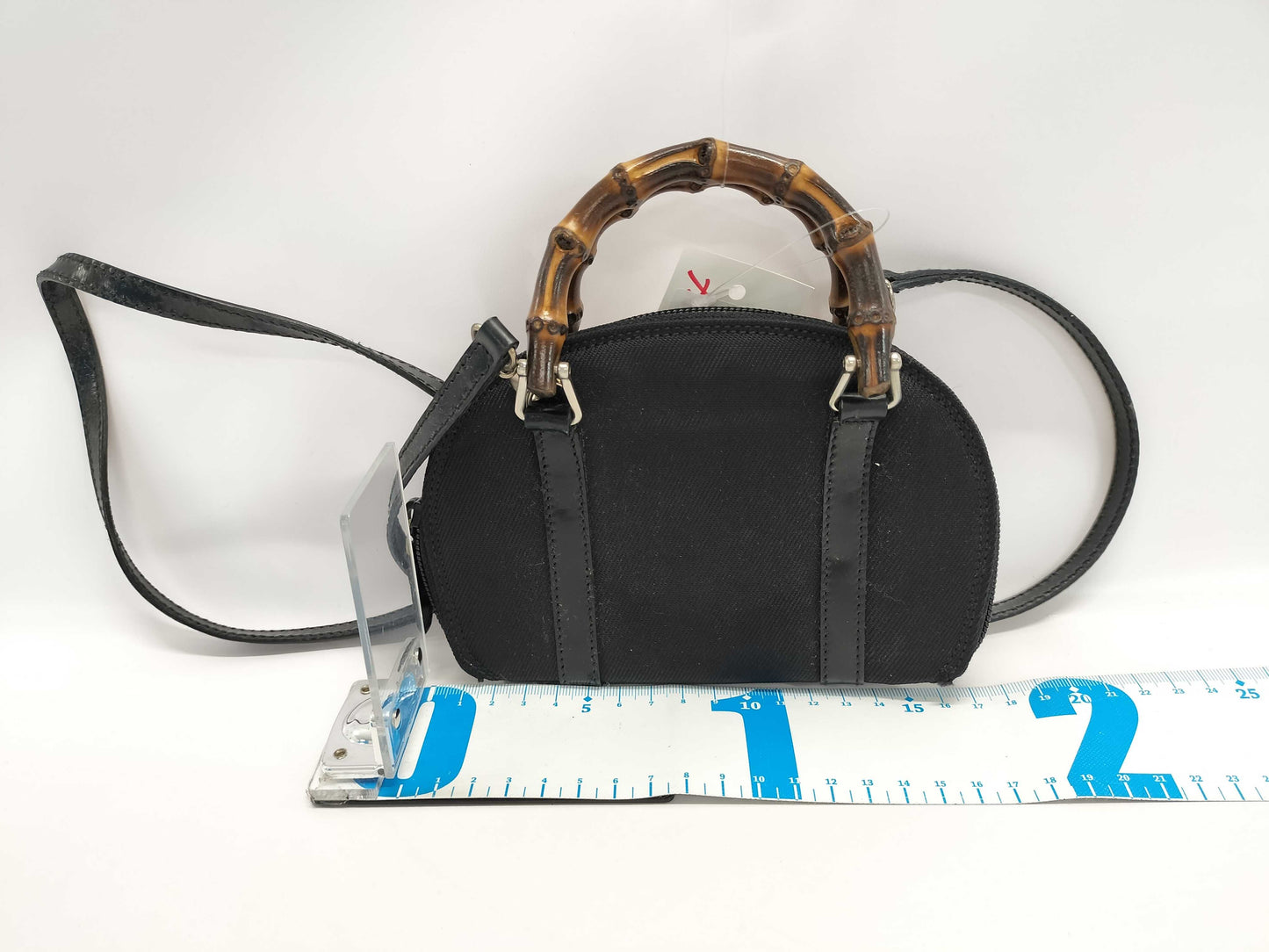 GUCCI Bamboo Mini Pochette Shoulder Bag