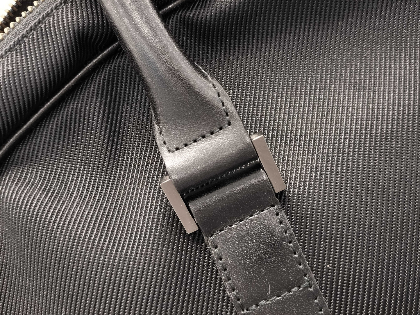 BURBERRY Black Label Canvas Hand Tote Bag