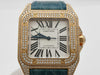 Cartier Santos 100mm WM502151 2879 112386MX Automatic 18K Gold Boys' Watch