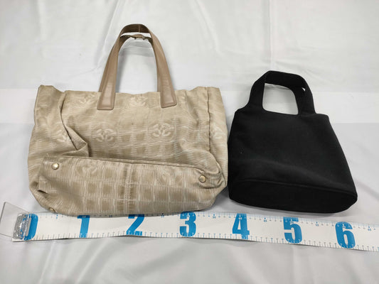 CHANEL Chanel/Ferragamo nylon bag *2 tote bags