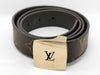 LOUIS VUITTON Monogram Monogram Santur Belt