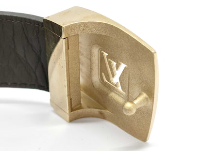 LOUIS VUITTON Monogram Monogram Santur Belt