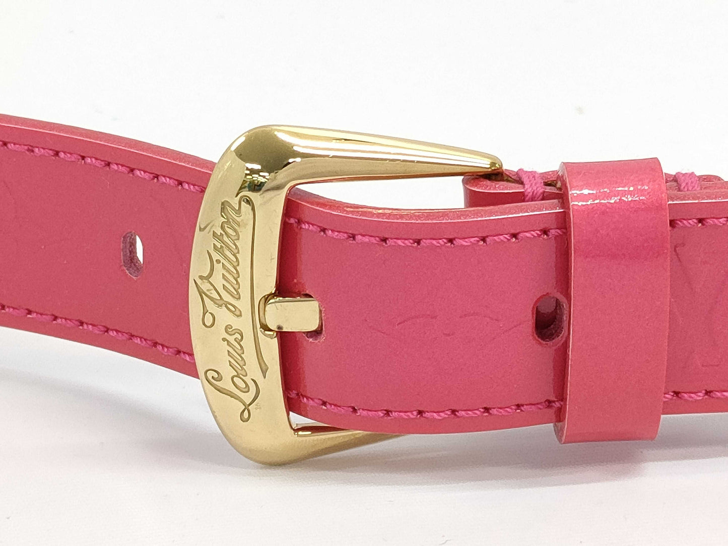 LOUIS VUITTON Vernis Vernis Santur Belt