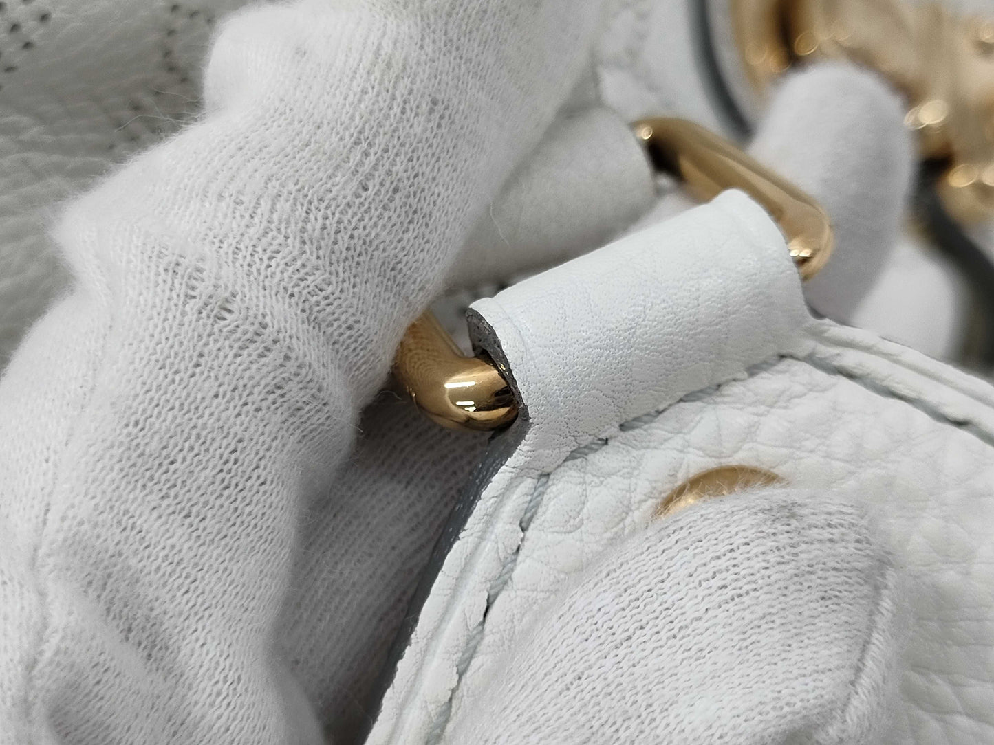 LOUIS VUITTON Mahina XL M93059 Tote Bag Handbag