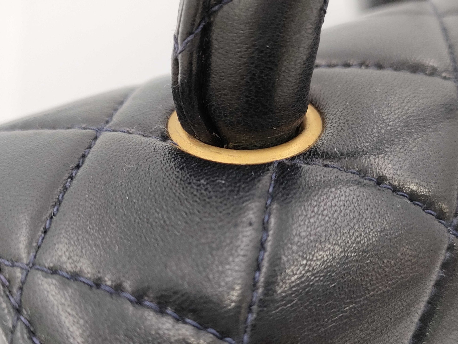 CHANEL Lambskin Matelasse Handbag with GD Hardware