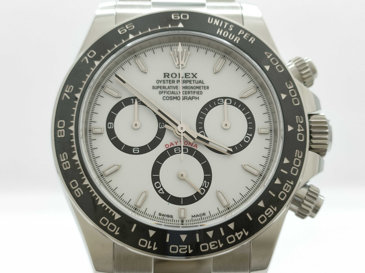 ROLEX 126500LN 650605J0 White Dial Men's Watch