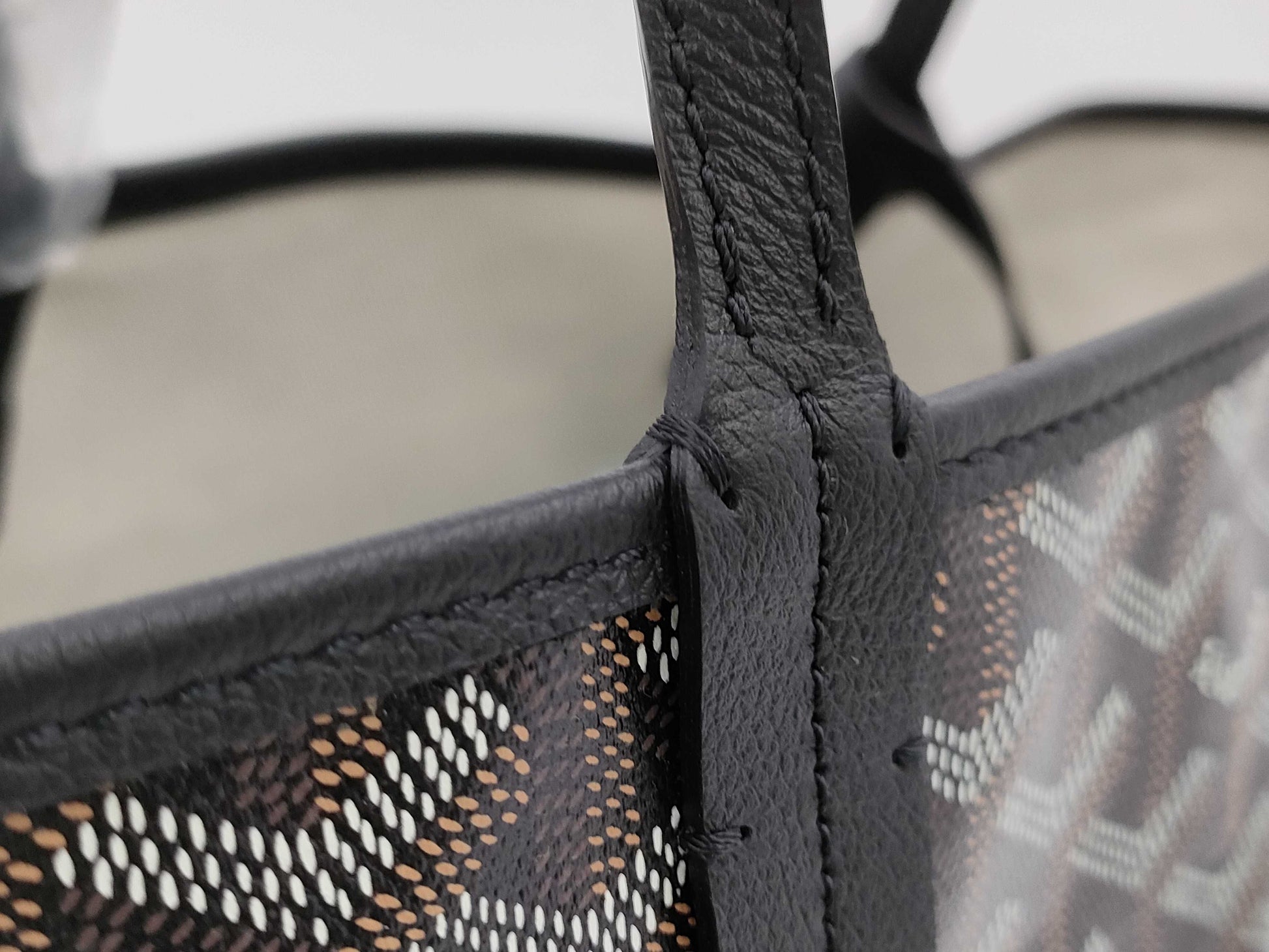 GOYARD PM Black Tote Bag