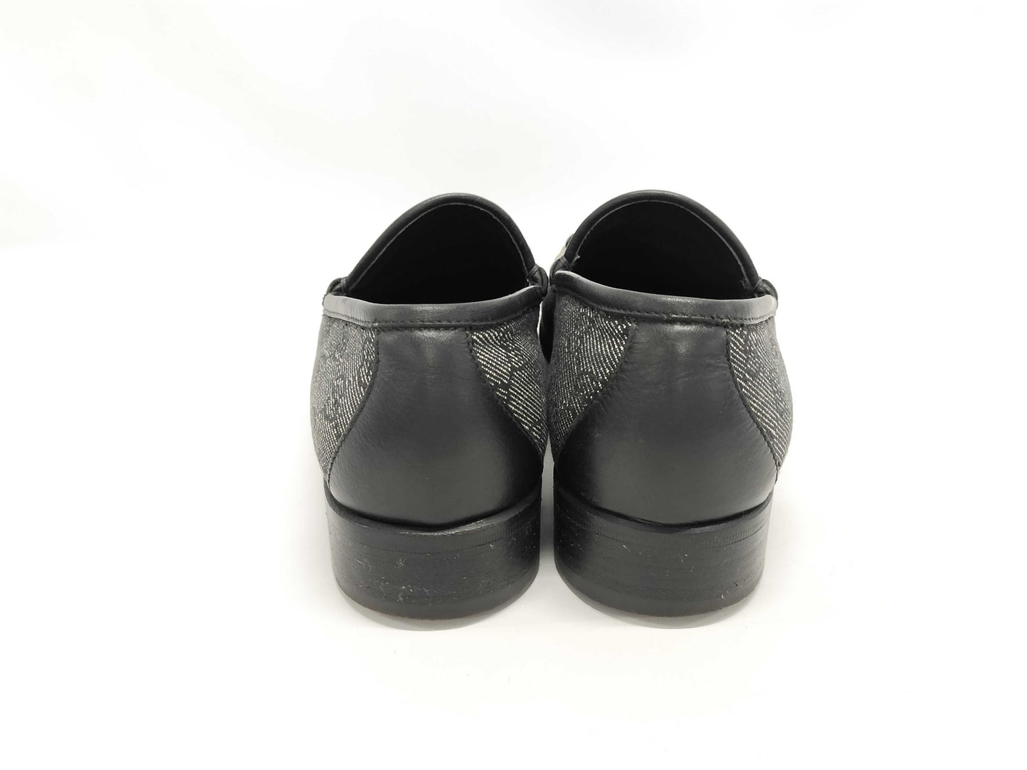 GUCCI GG Canvas Horsebit Pumps