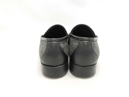 GUCCI GG Canvas Horsebit Pumps