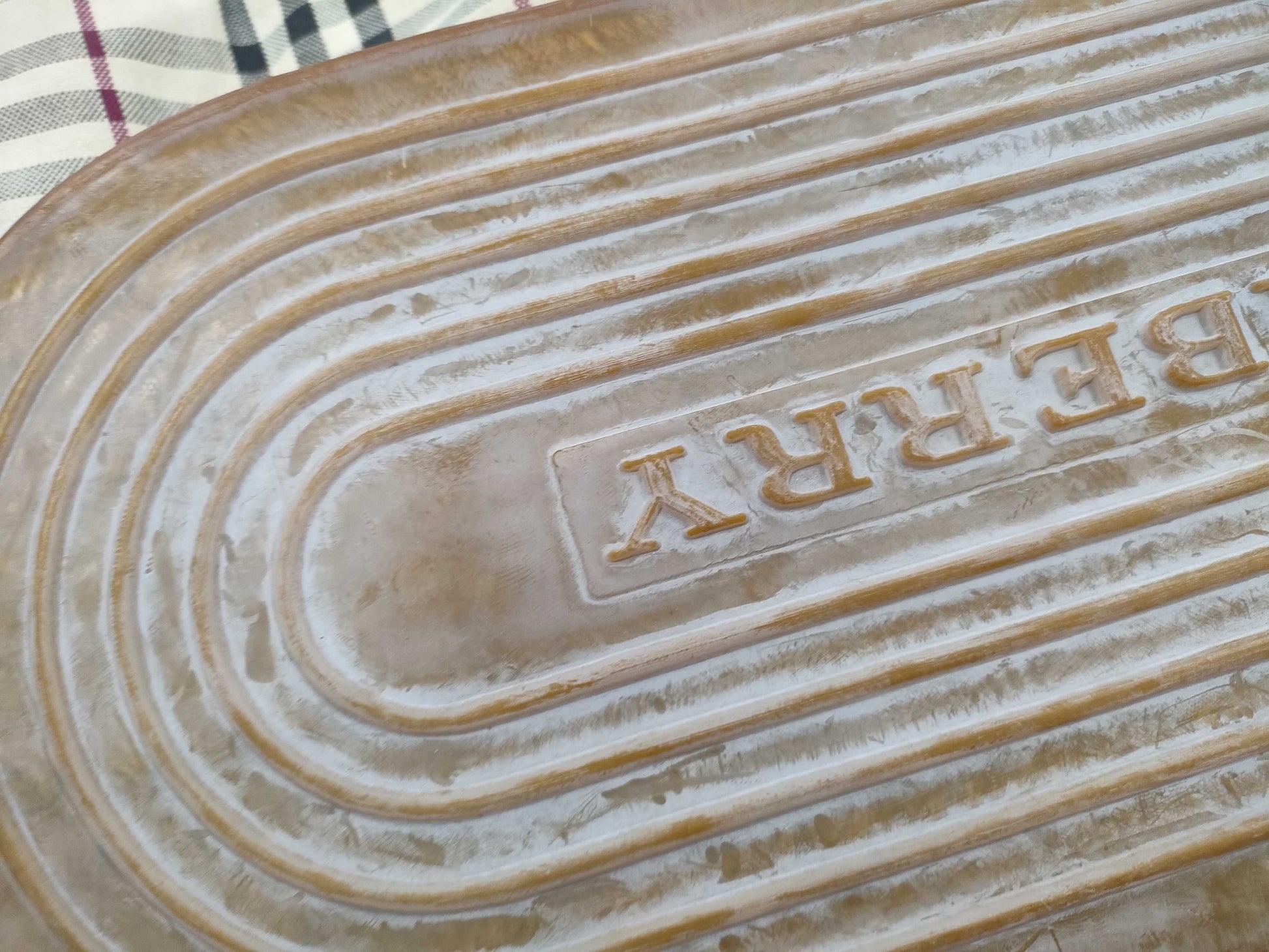 HERMES Foul To Cabas/Burberry Bag Set Tote Bag