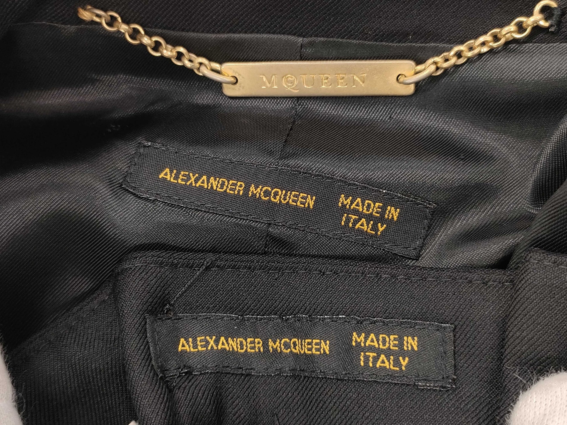 Alexander McQueen set-up jacket