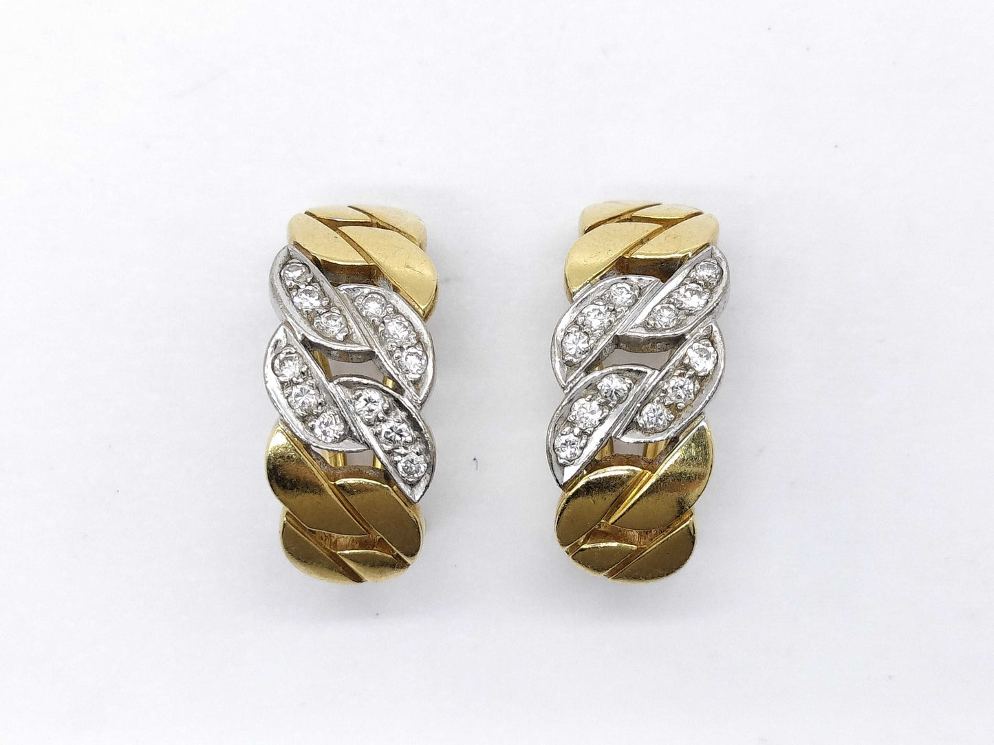 D0.31ct K18 8.3g Earrings 