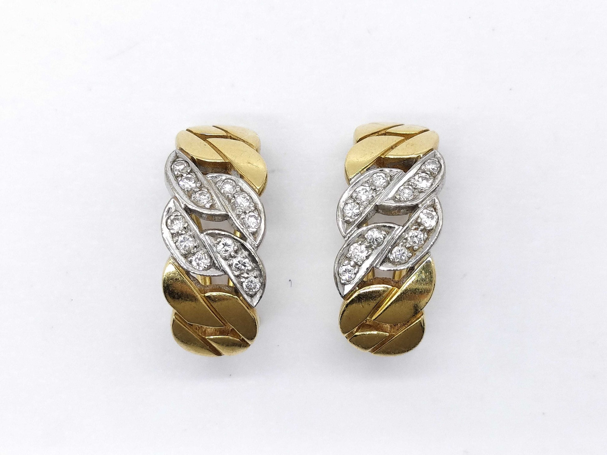 D0.31ct K18 8.3g Earrings 
