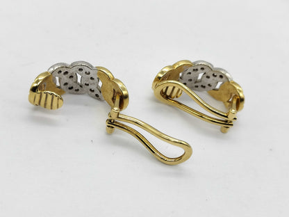 D0.31ct K18 8.3g Earrings 