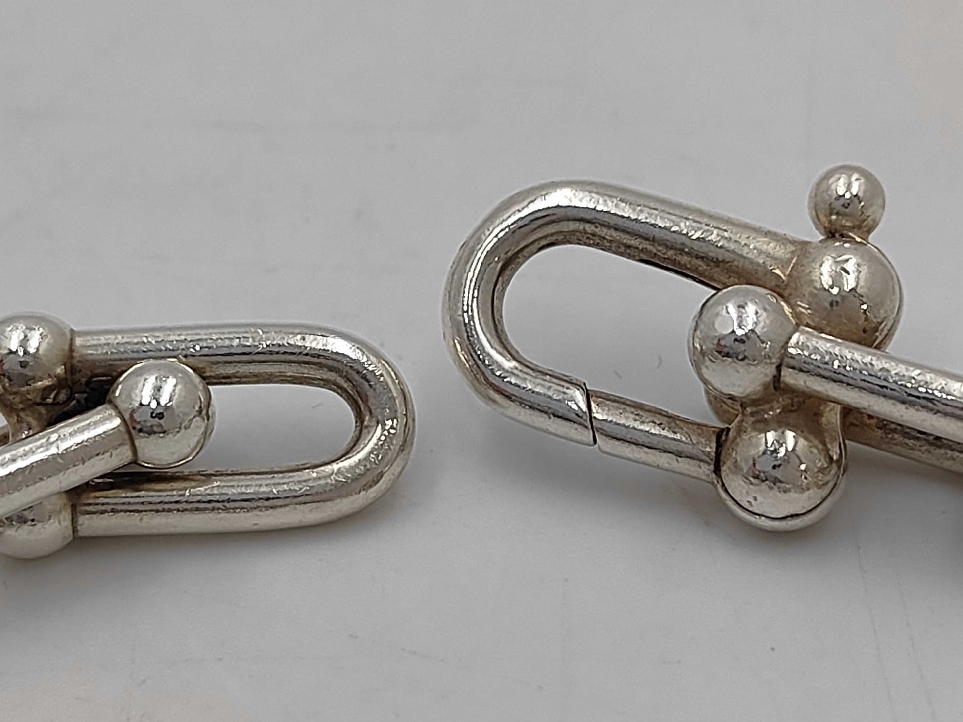 Tiffany & Co. Hardware Bracelet 925 70.7g Bracelet Bangle