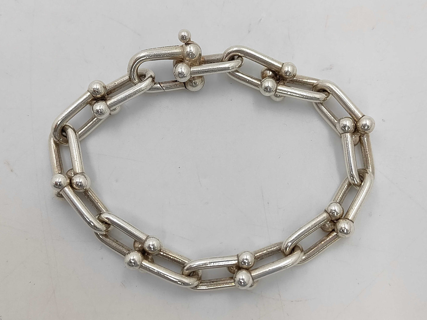 Tiffany & Co. Hardware Bracelet 925 70.7g Bracelet Bangle