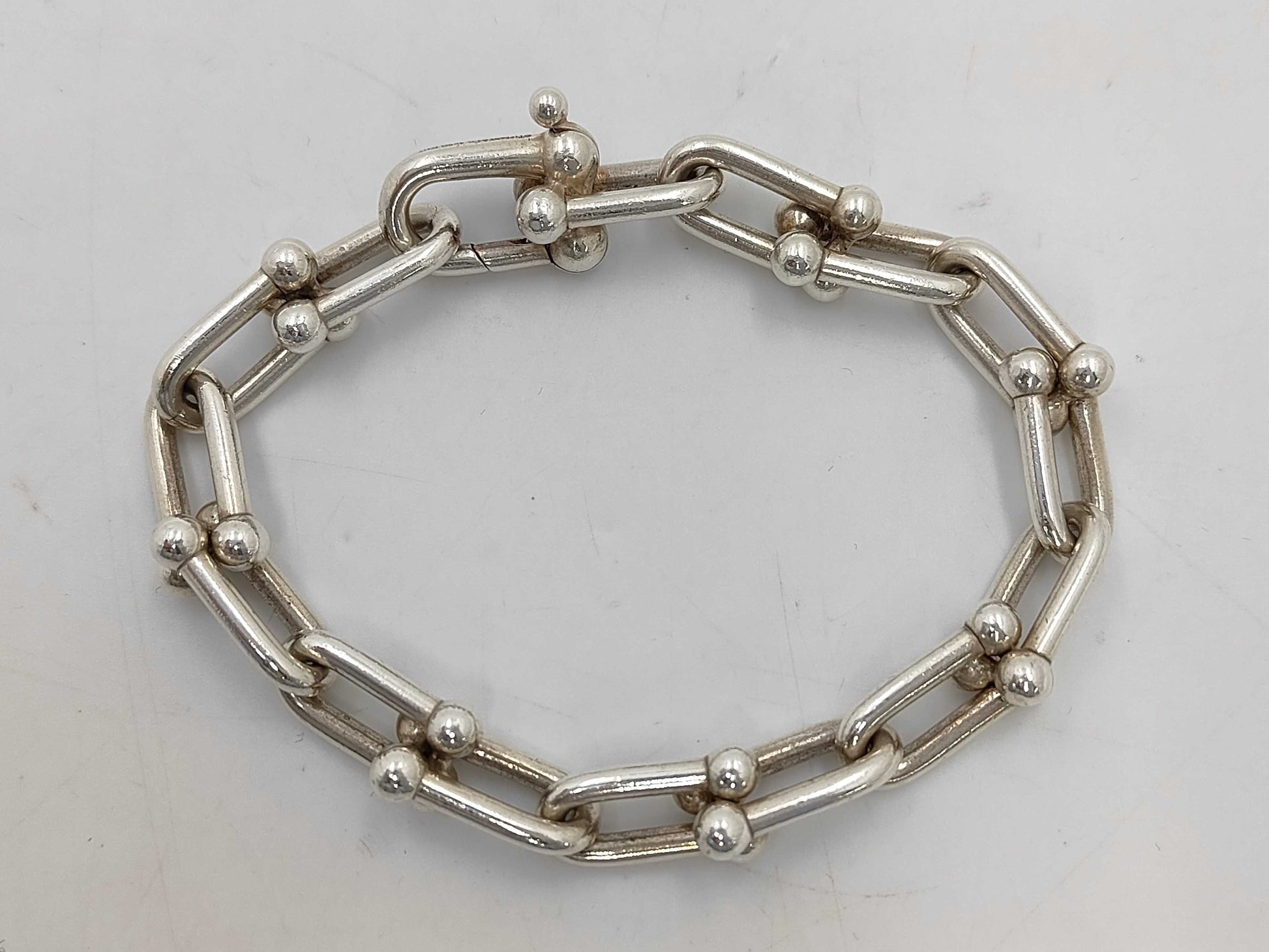 Tiffany & Co. Hardware Bracelet 925 70.7g Bracelet Bangle
