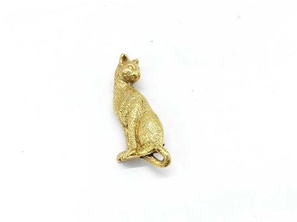 Animal motif K18 5.8g brooch 