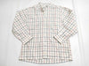 BURBERRY □Burberrys Collarless Shirt 100% Cotton Shirt
