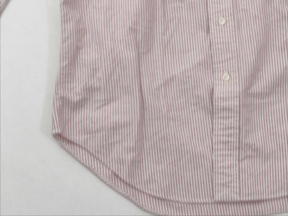 BURBERRY □ RALPH LAUREN Striped Shirt Reindeer Logo Shirt