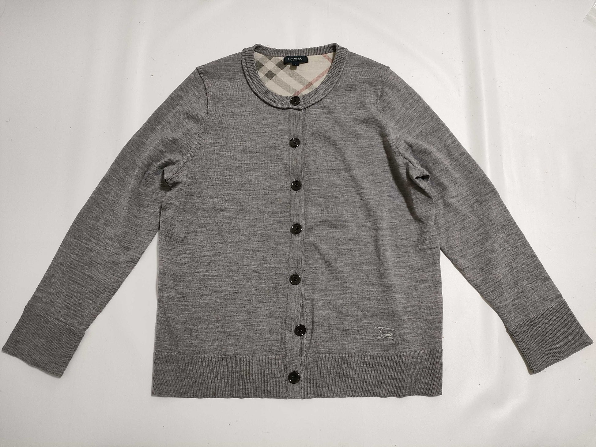 BURBERRY □ BURBERRY LONDON Checked Cardigan