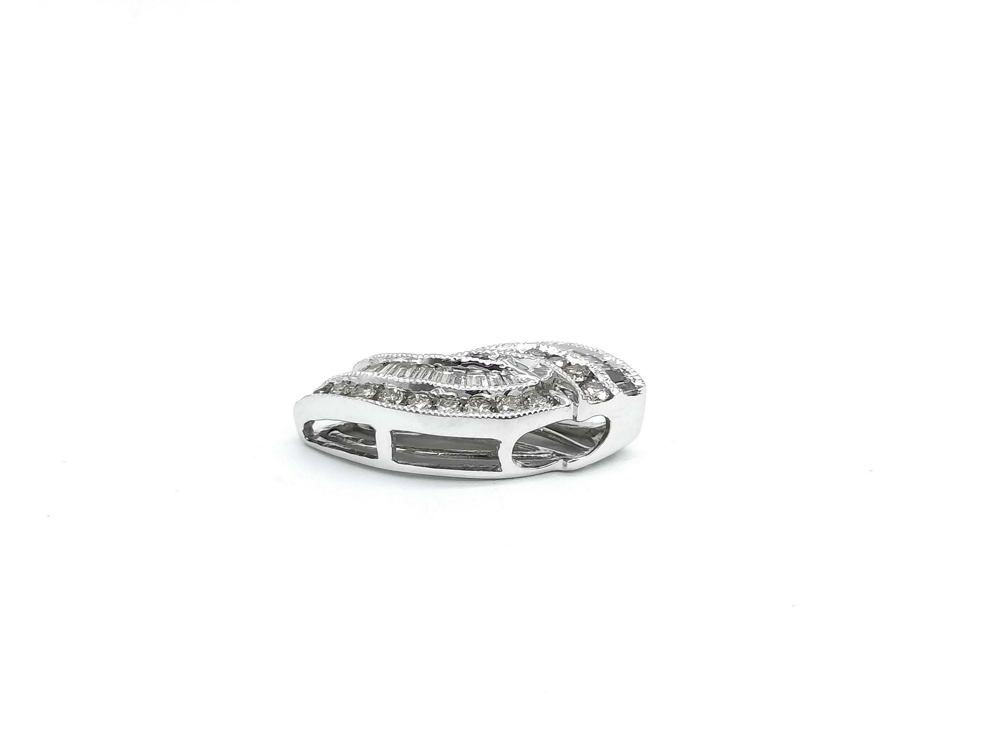 Diamond K18WG 2.6g Pendant Top 