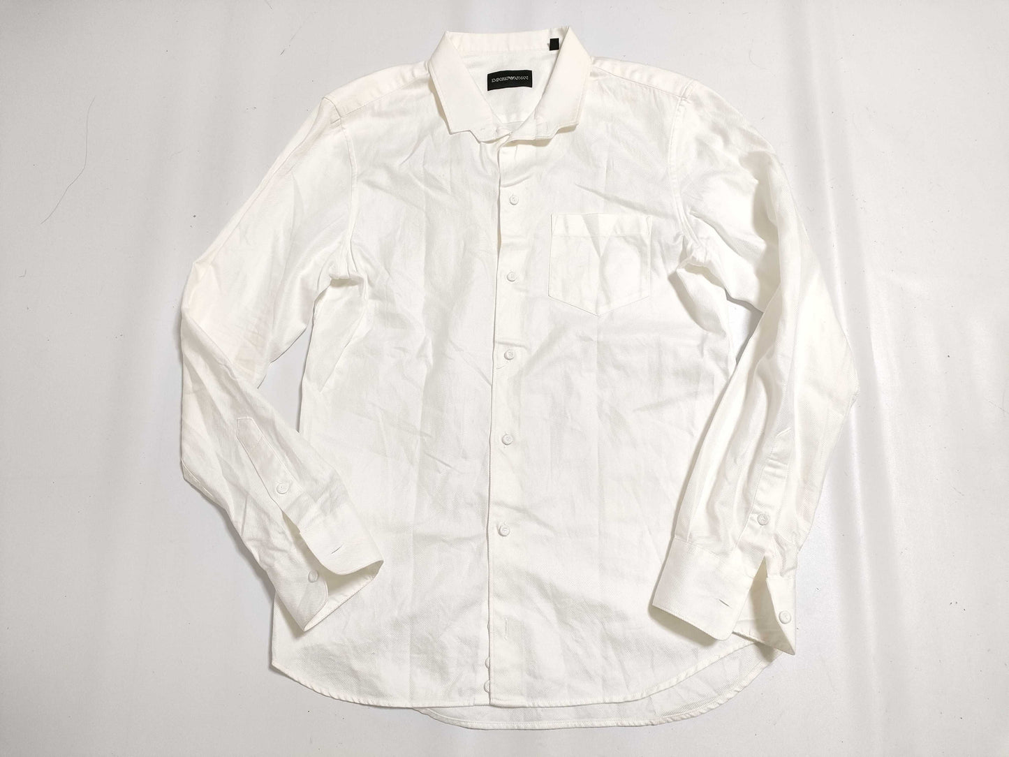 ARMANI □EMPORIO ARMANI white shirt shirt