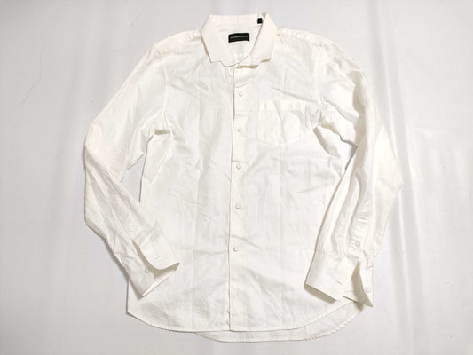 ARMANI □EMPORIO ARMANI white shirt shirt