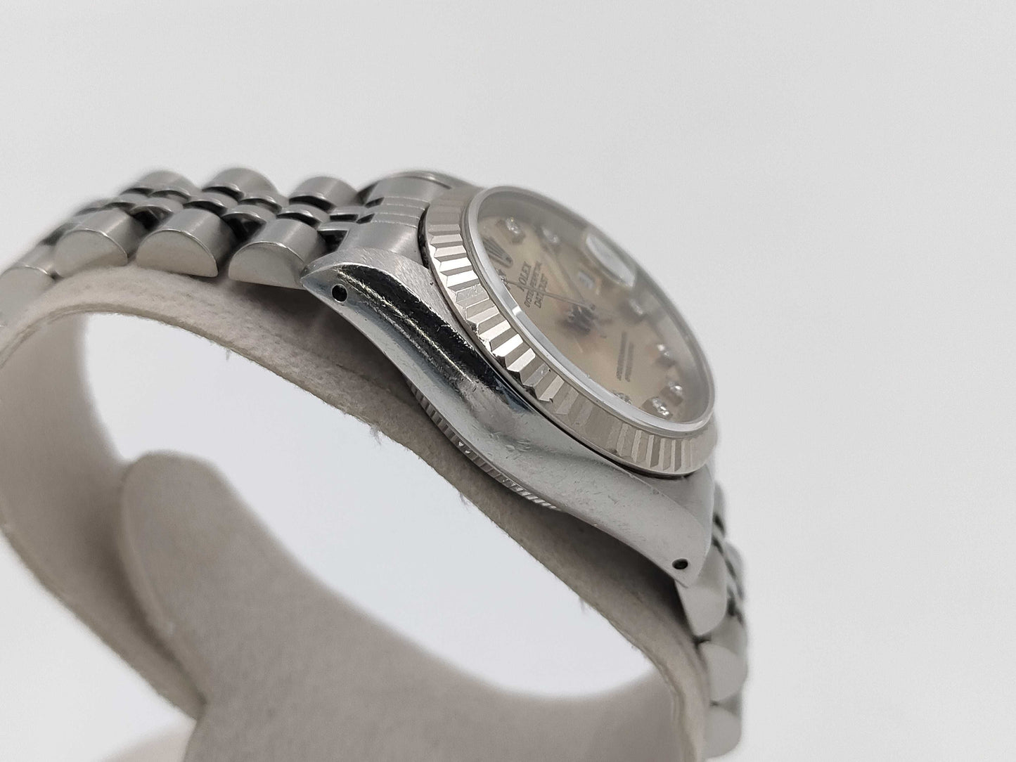 ROLEX 69174G E636854 Silver Dial Women's Watch